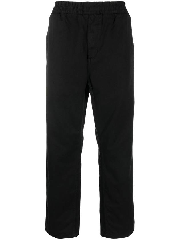 Whip Men's Flint Cotton Straight Pants Black - CARHARTT WIP - BALAAN 2