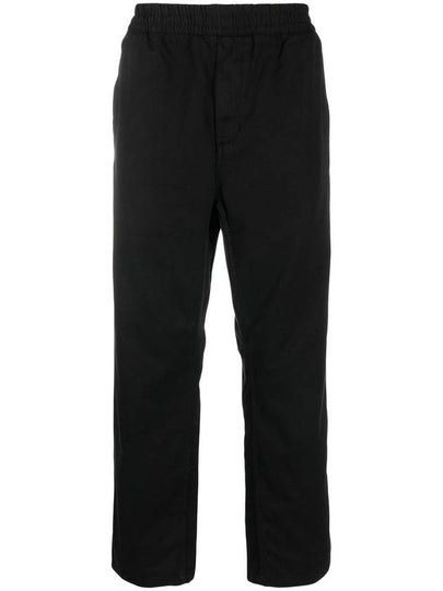 Whip Men's Flint Cotton Straight Pants Black - CARHARTT WIP - BALAAN 2