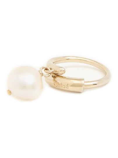 Darcey Baroque Pearl Ring Gold - CHLOE - BALAAN 2