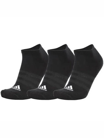 Cushion Low Cut Socks 3 Pack Black - ADIDAS - BALAAN 2