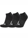 Cushion Low Cut Socks 3 Pack Black - ADIDAS - BALAAN 3