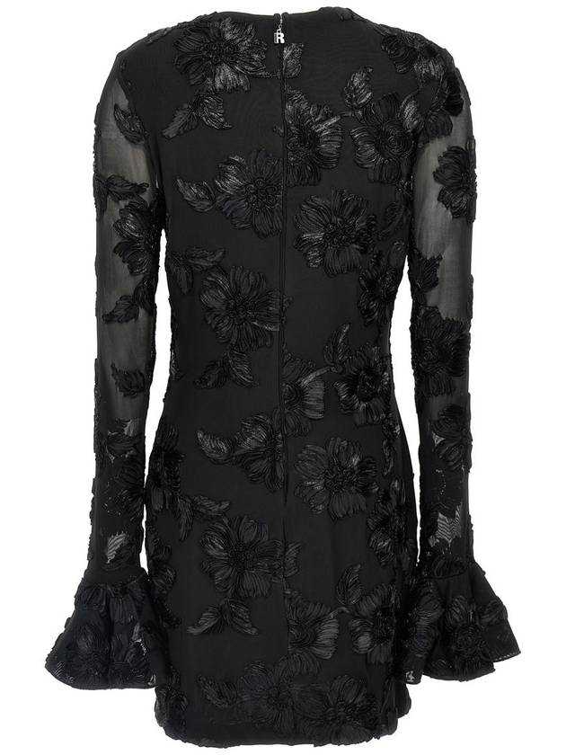 Rotate Birger Christensen 'Flower Mesh Mini' Dress - ROTATE - BALAAN 2