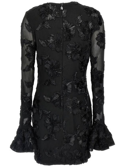 Rotate Birger Christensen 'Flower Mesh Mini' Dress - ROTATE - BALAAN 2