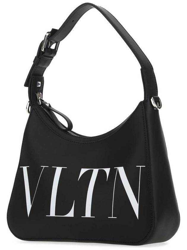 VLTN leather hobo shoulder bag black - VALENTINO - BALAAN 3