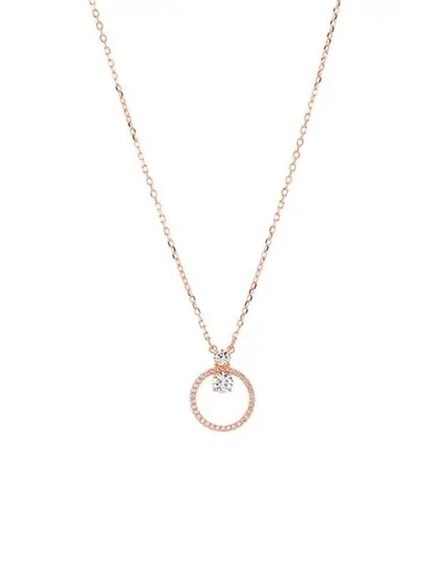 Constella Pendant Necklace Rose Gold - SWAROVSKI - BALAAN 2