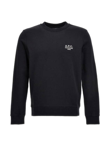 Rider Chest Small Logo Sweatshirt Black - A.P.C. - BALAAN 1