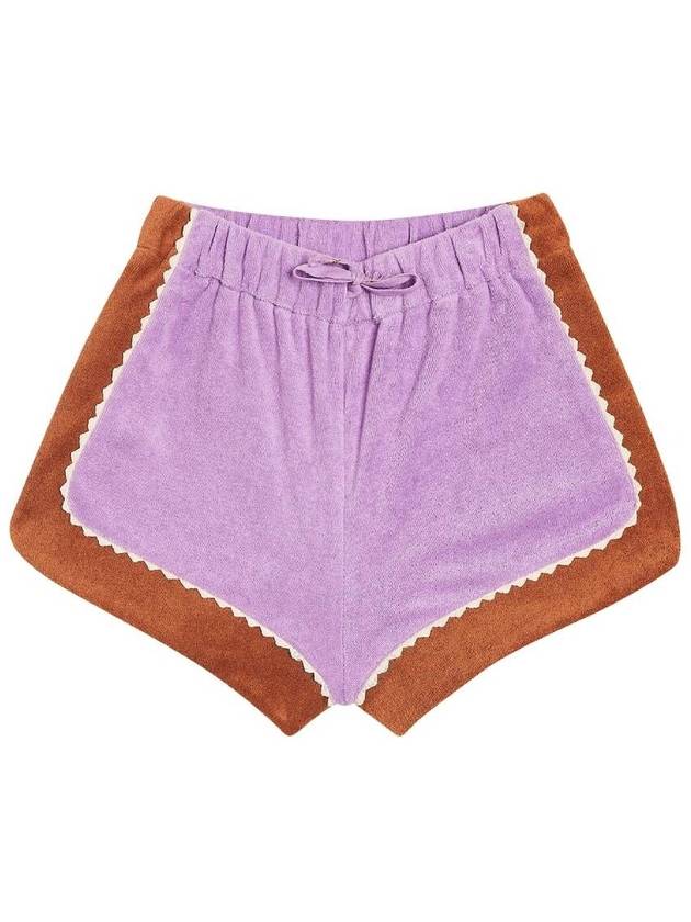 Zimmermann Girls August Lila Cabana Shorts, Size 8Y - ZIMMERMANN - BALAAN 1