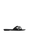 Le Cagole Slippers Black - BALENCIAGA - BALAAN 1