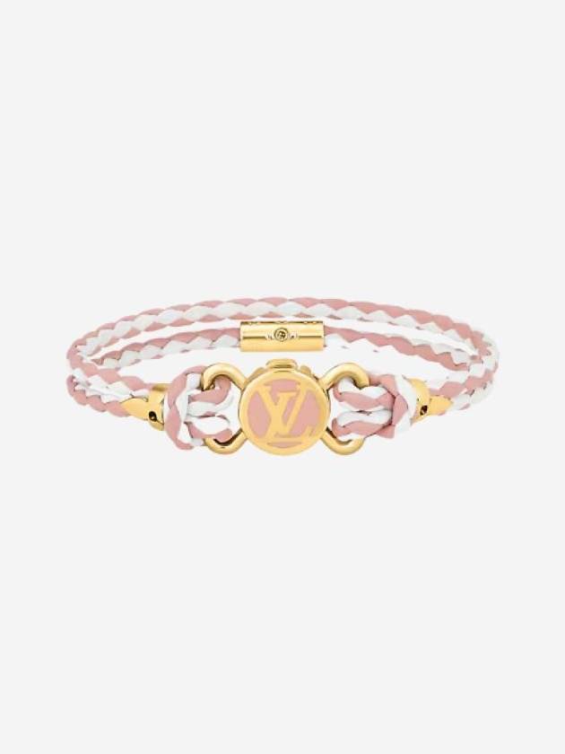 LV Click It Bracelet Rose Ballerine Pink White - LOUIS VUITTON - BALAAN 1