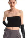 BUTTON KNIT TUBE TOP_2colors - MAGJAY - BALAAN 1