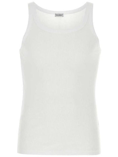 Marcelo ribbed knit tank top M8C19JONN96 - DOLCE&GABBANA - BALAAN 2