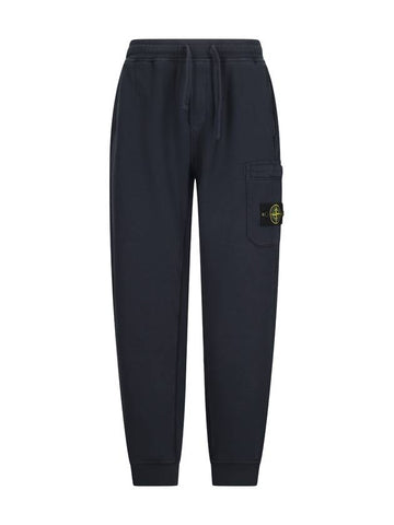 SPORTS PANTS WITH COMPASS APPLICATION - STONE ISLAND - BALAAN 1