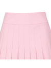 WOMEN LOGO BAND PLEATS SKIRT - ANEWGOLF - BALAAN 4