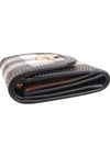 Check Print Leather Half Wallet Brown - BURBERRY - BALAAN 4