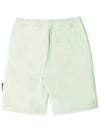 Cotton Fleece Cargo Bermuda Shorts Pistacchio - STONE ISLAND - BALAAN 3