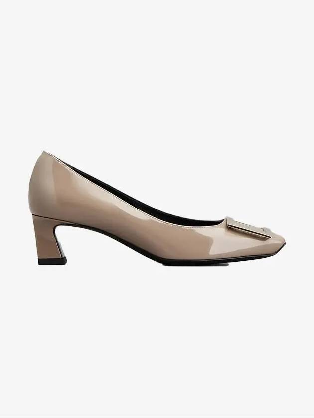 Trompette Metal Buckle Pumps Beige - ROGER VIVIER - BALAAN 2