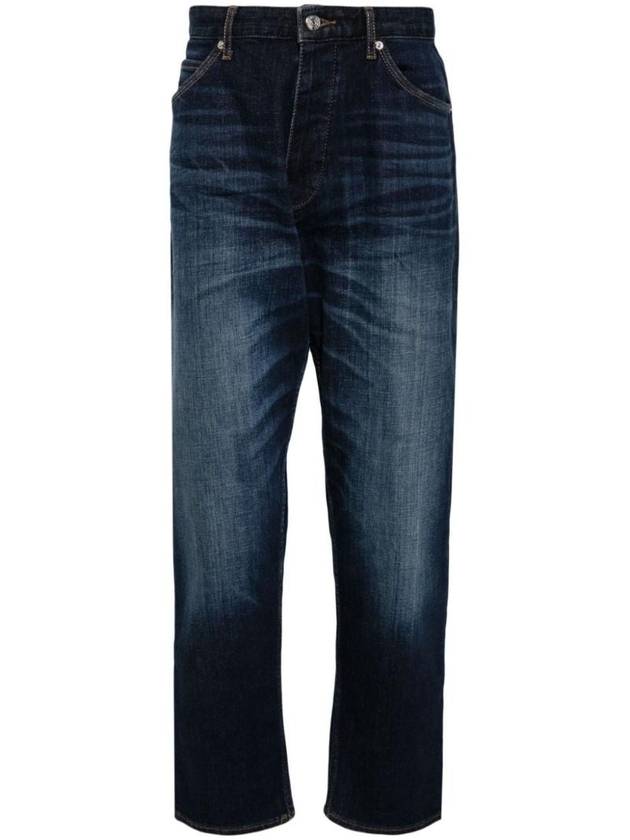 J69 loose fit jeans blue - EMPORIO ARMANI - BALAAN 1