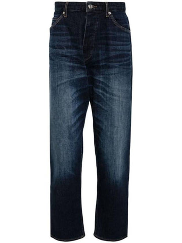 J69 loose fit jeans blue - EMPORIO ARMANI - BALAAN 1