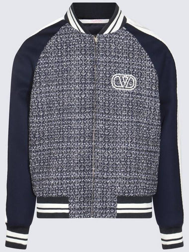 Valentino Garavani Blue Wool Casual Jackets - VALENTINO - BALAAN 1