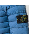 Loom Woven Down Chambers Stretch Nylon Padding Blue - STONE ISLAND - BALAAN 6