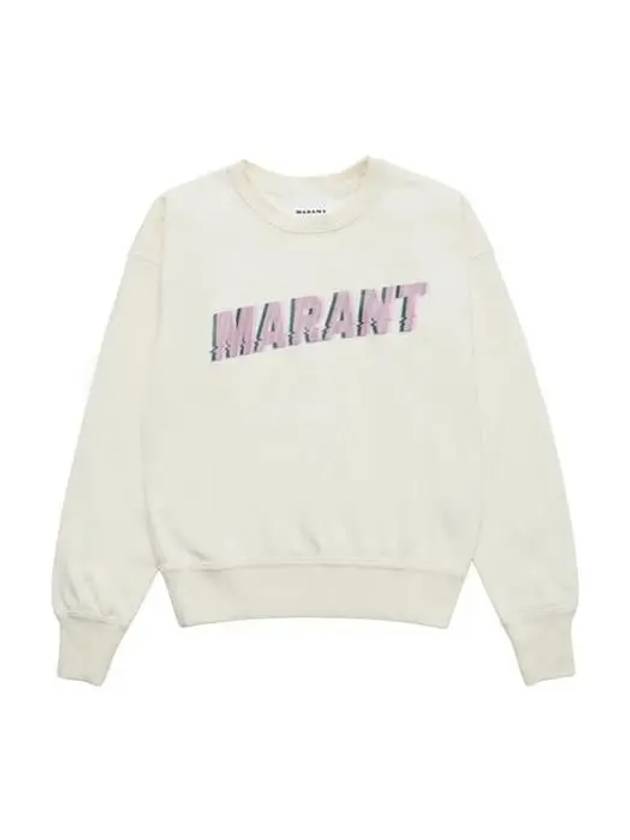 Marant logo embroidered sweatshirt 23PSW0011 FAA1M82E 90VA - ISABEL MARANT ETOILE - BALAAN 1