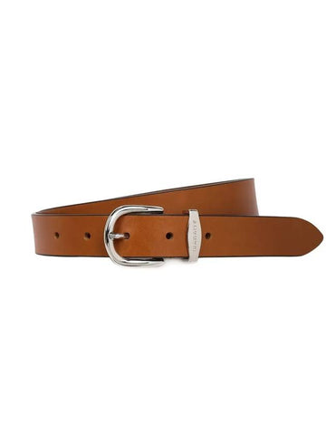 Zad Leather Belt Brown - ISABEL MARANT - BALAAN 1