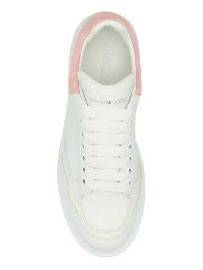 Oversized Pink Tab Low Top Sneakers White - ALEXANDER MCQUEEN - BALAAN 2