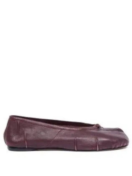 Tabi New Ballerina Flat Merlot - MAISON MARGIELA - BALAAN 2