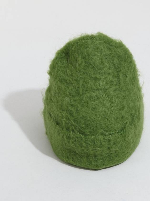 Mohair Beanie Green - ACNE STUDIOS - BALAAN 6