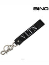 logo strap key holder black - VALENTINO - BALAAN.