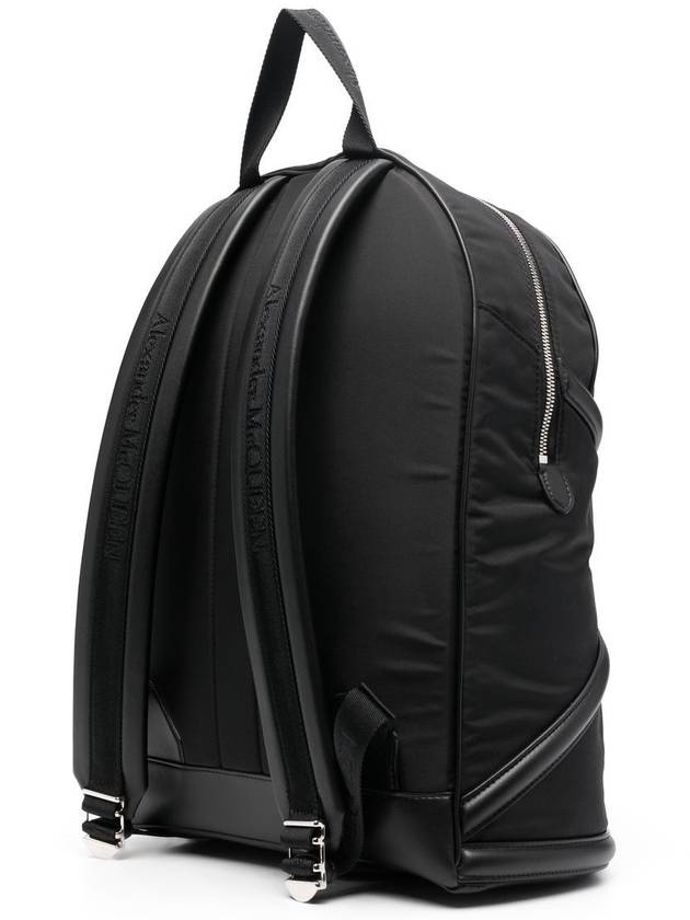 Men's Harness Logo Nylon Backpack Black - ALEXANDER MCQUEEN - BALAAN 5