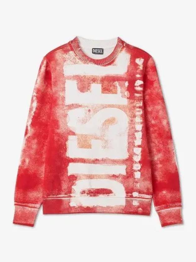 logo print sweatshirt A086640NFAV - DIESEL - BALAAN 2