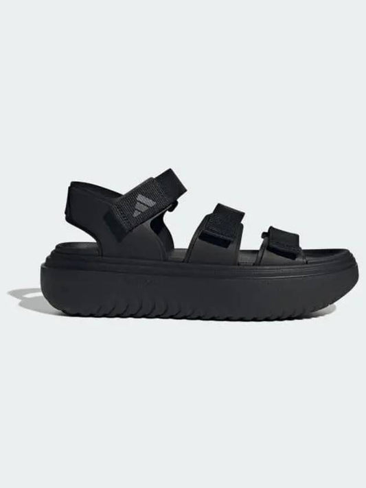 SLYN Sandals Women s Core Black Gray Six IH6119 693157 - ADIDAS - BALAAN 1