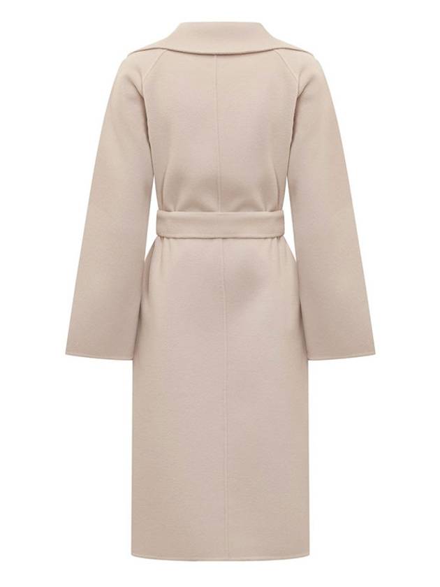 Rovo Wool Single Coat Beige - WEEKEND MAX MARA - BALAAN 3