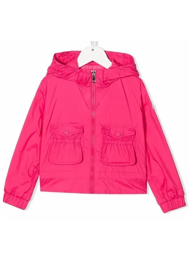 Kids Logo Pocket Hooded Jacket 1A000 82 53333 546 - MONCLER - BALAAN 2