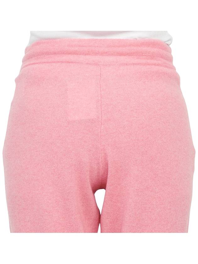 Training Cashmere Track Pants Pink - SPORTY & RICH - BALAAN 8