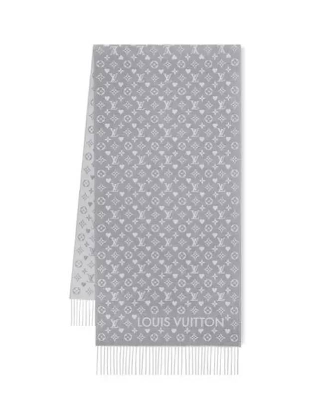 Game On Scarf Monogram Scarf Grey - LOUIS VUITTON - BALAAN 2