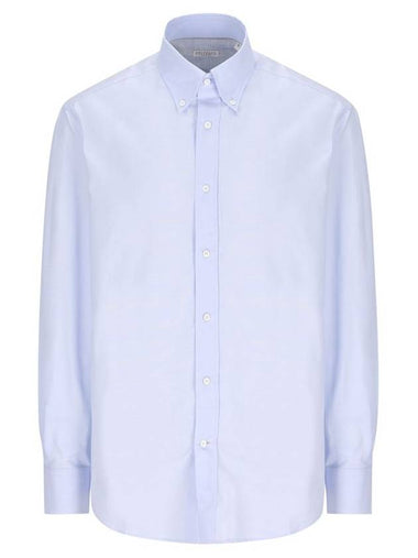 Brunello Cucinelli Shirts Clear Blue - BRUNELLO CUCINELLI - BALAAN 1