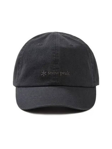 Cland Short Brim Ball Cap S24FUDBC31 Dark Charcoal - SNOW PEAK - BALAAN 1