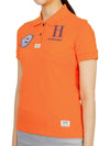 Airlines 40's Polo Short Sleeve T-Shirt Orange - HORN GARMENT - BALAAN 3