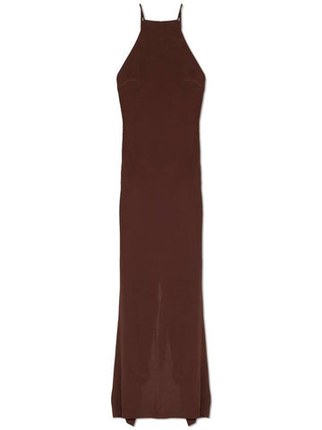 Cult Gaia Dress Carina, Women's, Brown - CULT GAIA - BALAAN 1