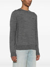 Basil Jumper Wool Knit Top Fade Black - ISABEL MARANT - BALAAN 6