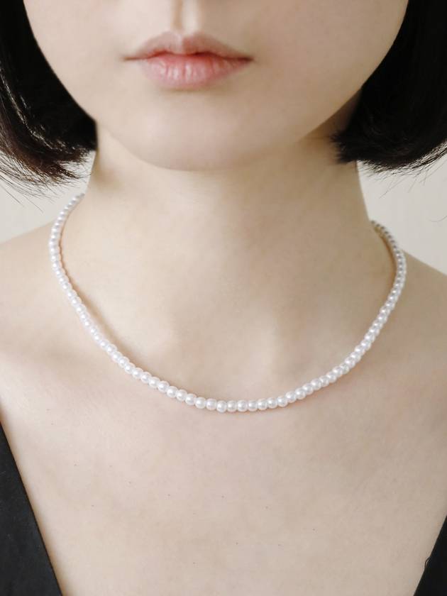 Nuclear Pearl Necklace White - SOSOO - BALAAN 5