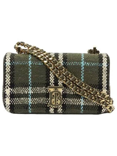 Lola check print mini bag - BURBERRY - BALAAN 1