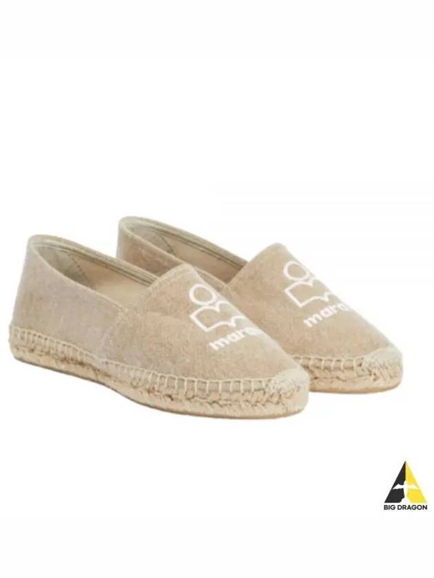 Canae Embroidered Logo Canvas Espadrilles Beige - ISABEL MARANT - BALAAN 2