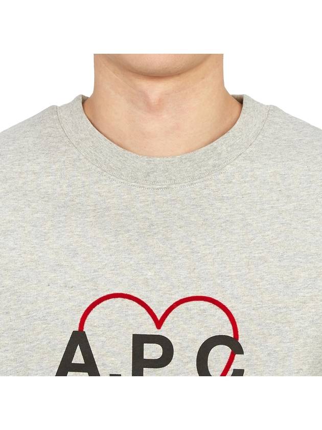 Leon Sweatshirt Grey - A.P.C. - BALAAN 7