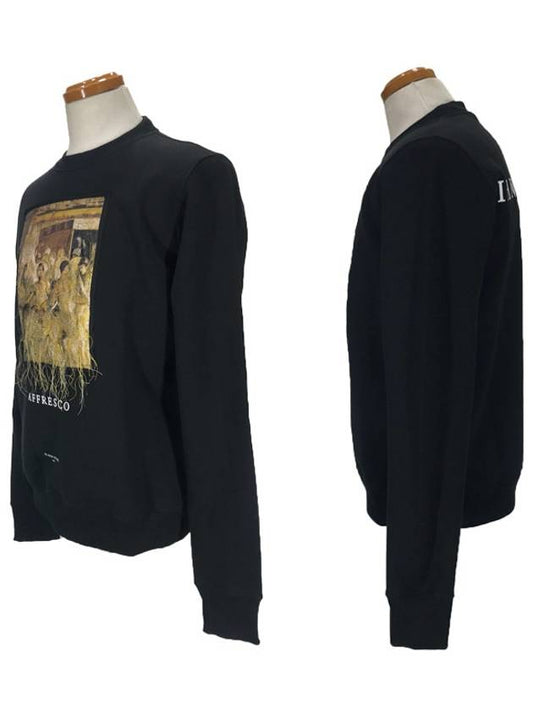 NMW18245 009 RELAXED Black Sweatshirt Sweatshirt - IH NOM UH NIT - BALAAN 1