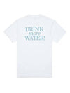 Slogan Print Short Sleeve T-Shirt White - SPORTY & RICH - BALAAN 3