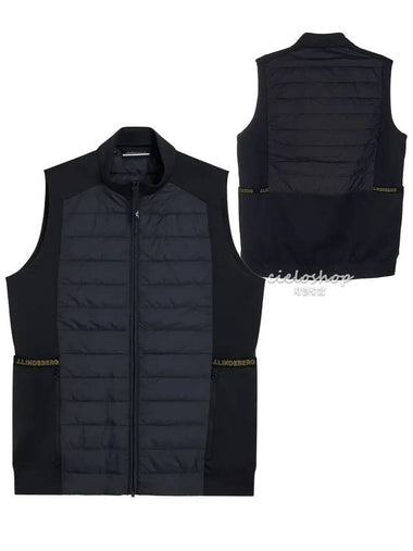 KENNY Hybrid Primaloft Men s Golf Vest Black AMOW08166 - J.LINDEBERG - BALAAN 1