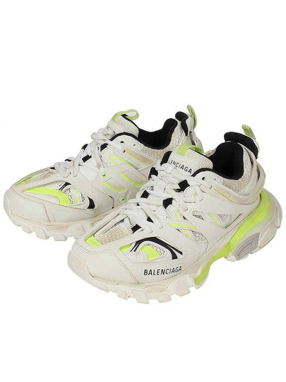 Track Low Top Sneakers Fluo Yellow White - BALENCIAGA - BALAAN 2